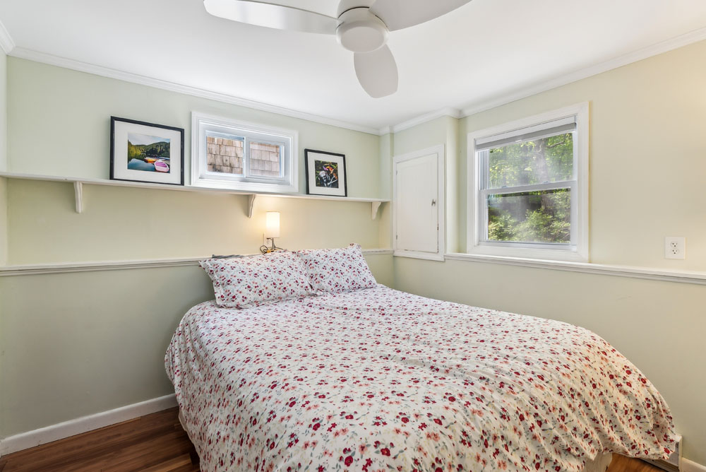 Lower level bedroom with Queen bed